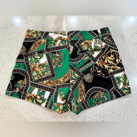 Ovi Scarf Print Women's Shorts - Size Small - Picture 2 of 8